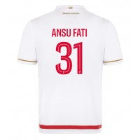 AS Monaco Ansu Fati #31 Replika Hemmatröja 2025-26 Kortärmad
